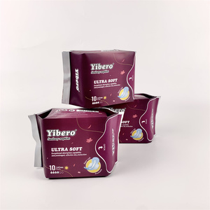 Toptan pamuklu tek kullanımlık temizlik peçeteleri kadın sıhhi pedleri - Product Image 3