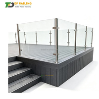 DF Garde-corps en acier inoxydable durable et résistant pour balcon, balustrades, rampes