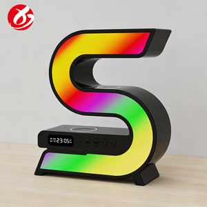 Altoparlante Bluetooth <span class=keywords><strong>3</strong></span> in 1 con Ricarica Wireless, Luce LED RGB, Sveglia, Rumore Bianco, Supporto Telefono, Riproduzione TF Card AUX USB - Product Image 5