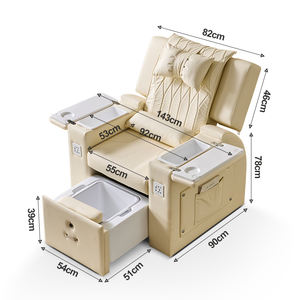 Sillón Sofá de Manicura y Pedicura de Gran Venta para Spa Silla de Pedicura de Lujo con Masaje para Spa Máquina de Pedicura - Product Image 5