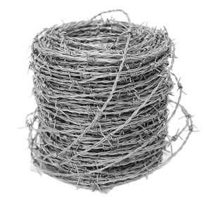 Clôture en fil barbelé électrogalvanisé standard : économique, durable, antirouille et anti-escalade. - Product Image 1