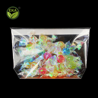 Bolsa de Plástico Transparente Personalizada para Alimentos, Dulces y Pan, Bolsa de Celofán Transparente con Inserto de Cartón