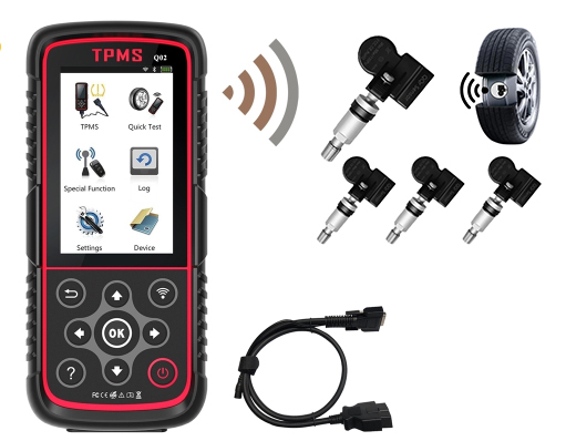 OBD2 Scanner ECU Reader Diagnostic Tool Reads and Displays Data TPMS Diagnostic Tool Scanner for All Cars