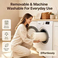 Drap-housse surélevé à bords renforcés, drap-housse antidérapant, respirant, toutes saisons, lavable en machine, housse de matelas adaptée aux animaux de compagnie