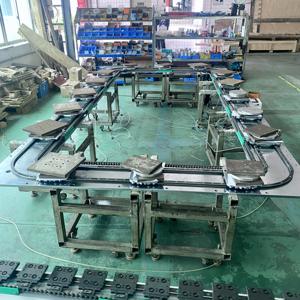 Systèmes <span class=keywords><strong>de</strong></span> rails à double anneau <span class=keywords><strong>de</strong></span> guidage intérieur et extérieur ovales <span class=keywords><strong>de</strong></span> 44mm <span class=keywords><strong>de</strong></span> large pour les lignes d'assemblage <span class=keywords><strong>de</strong></span> batteries au lithium - Product Image 2