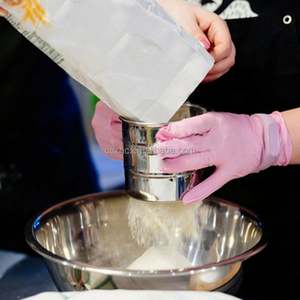 ที่กรองแป้งแบบ DIY สำหรับครัวตะแกรงร่อนแป้งถ้วยสแตนเลสตะแกรงสำหรับอบแป้ง - Product Image 5