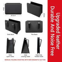 Poubelle de voiture, boîte de rangement pour porte, sac de rangement suspendu au dossier du siège, pliable, grande capacité, accessoires intérieurs automobiles portables