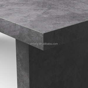 Moderno stile americano ciliegio intagliato sala da pranzo <span class=keywords><strong>tavolo</strong></span> da pranzo in cemento cerato <span class=keywords><strong>rettangolare</strong></span> in legno massello <span class=keywords><strong>tavolo</strong></span> da pranzo e sedie - Product Image 4