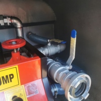 4x2 forland JAC light-size pickup véhicule de pompiers de sauvetage le camion de pompiers à brouillard d'eau le plus avancé à vendre