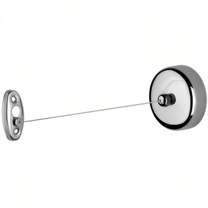 Séchoir à linge mural Chrome Hotel 230 cm pour usage intérieur et extérieur - Product Image 2