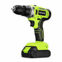 Perceuse-visseuse rechargeable 21V, mandrin 10mm, 15+1 réglages de couple pour projets de bricolage, 1 chargeur et 1 batterie 1,5Ah