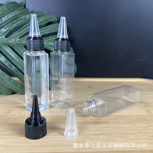 ขวดพลาสติกใสขนาดเส้นผ่านศูนย์กลาง 32 มม. ความจุ 3,500 มล. พร้อมหัวจ่ายสำหรับใช้ในห้องปฏิบัติการ - Product Image 1