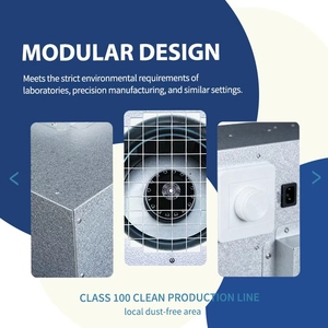 Unidad de Filtro de Aire Laminar FFU para Fabricantes Industriales de Hongos, OEM y ODM, con Filtro HEPA de Bajo Consumo para Uso en Hogares, Oficinas y Hoteles - Product Image 3