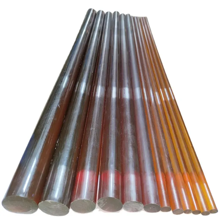 Advanced Engineering Plastic Amber Black ESD antistatico Ultem1000 2300 muslimax PEI Sheet PEI Rods