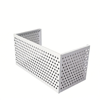 Fabricant de panneaux de façade hexagonaux perforés en aluminium sur mesure, panneaux pare-soleil architecturaux