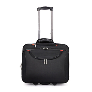 Valise Osamic en nylon imperméable et durable, 4 compartiments, 18 pouces, avec roulettes, pour ordinateur portable, pour les voyages d'affaires - Product Image 2