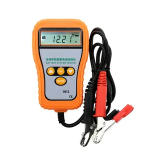 DECCA 3013 Digital LCD display LED indication Automotive 9-18V 12V voltage rechargeable battery detector battery Tester