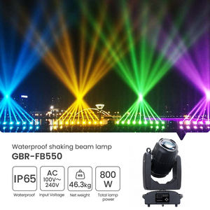 Luz <span class=keywords><strong>de</strong></span> Escenario <span class=keywords><strong>de</strong></span> Aleación <span class=keywords><strong>de</strong></span> Aluminio para Exteriores con Patrón <span class=keywords><strong>de</strong></span> Color DIY, 800W, Protección IP65, para Fiestas y Ambientes <span class=keywords><strong>de</strong></span> Escenario - Product Image 2