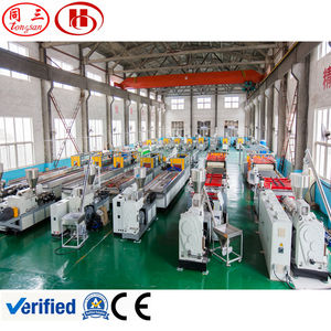 Máquina extrusora de cubierta de madera y plástico, máquina de producción de cubierta de madera (con relieve en línea), WPC - Product Image 5