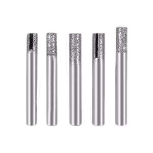 ЧПУ Алмазный фрезерный станок для резки камня CNC гравер распродажа 6/8/10 мм хвостовик Концевая фреза фрезерование гранита спекания - Product Image 6