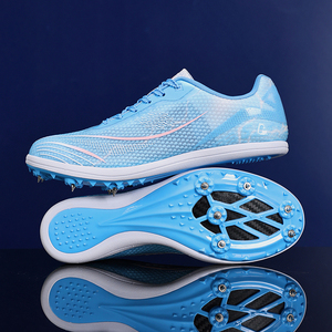 <span class=keywords><strong>Atletica</strong></span> professionale corsa corsa punte tacchetti traspirante <span class=keywords><strong>scarpe</strong></span> da campo per uomo e donna estate nuovo arrivo - Product Image 4