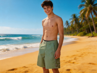 Shorts de bain YILONG pour hommes, séchage rapide, imprimés, extensibles dans 4 directions, pour le surf et la natation