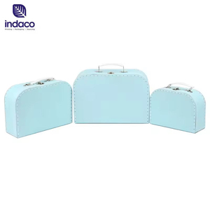 2026 Customized Fashion Gift Box Cardboard Luggage <b>Metal</b> Handle <b>Packaging</b> Candy Wedding Box - Product Image 6