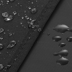 Housse <span class=keywords><strong>pour</strong></span> barbecue de jardin extérieur Anti-UV Imperméable à la poussière-Coupe-vent 8000 PA 210/420D Tissu Oxford en tente extérieure noire - Product Image 3