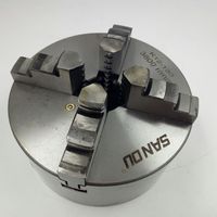 Mandrin de tour auto-centrant SANOU à 4 mors en acier trempé 5'' 6'' 8'' 10'' 12'' pour tour et fraiseuse – Nouveau