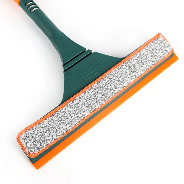 Household Bathroom Floor Double Side Cleaner Brush Glass Cleaning Brush Clean Tools Wiper Long Handle Squeegee
