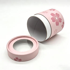 High-End Custom Printed <b>round</b> Paper Tube Packaging <b>Boxes</b> Lid for Jewelry Cosmetic Gift Packaging-Wholesale Options Available - Product Image 5