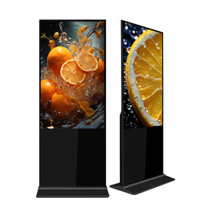 HONGNUO OEM - Pantalla Publicitaria de Interior <span class=keywords><strong>con</strong></span> Soporte Estable, Panel LCD de Ángulo de Visión Amplio para Reproducir Imágenes, Videos y Audio - Product Image 1