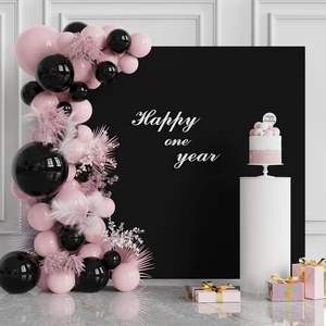 Sfondo quadrato arcuato copertura festa di compleanno forniture tessuto ispessito foto Studio sfondo per decorazione di nozze all'aperto - Product Image 5