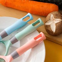 Huishoudelijke PP handmatige multifunctionele fruit- en groenteschiller keuken gadget aardappelplakker