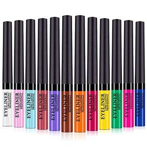 Miglior all'ingrosso trucco chimico sopracciglio cosmetico liquido <span class=keywords><strong>Eyeliner</strong></span> impermeabile Neon illumina il trucco degli occhi colorati - Product Image 2