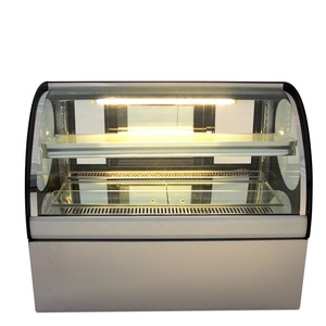 Vitrina de pastel de encimera vitrina de exhibición de pastel vitrina de panadería <span class=keywords><strong>nevera</strong></span> con vitrina de pastel CE - Product Image 3