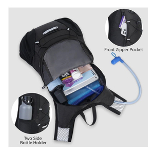 Nouveau sac à dos de cyclisme pour hommes et femmes, sac à dos tout-terrain pour casque, sac à dos de randonnée léger pour l'extérieur, pliable - Product Image 3