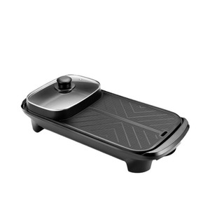 Grille <span class=keywords><strong>électrique</strong></span> et barbecue multifonction à faible émission de fumée, 52 cm, 1500 W, avec commande par bouton, antiadhésif, pour usage intérieur, best-seller - Product Image 5
