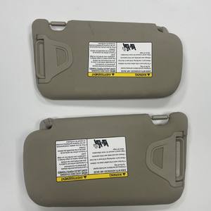 Pare-soleil Nissan 96401-3SG8A Beige avec éclairage, monté sur le toit, pour Sentra 2013-2019 - Product Image 5