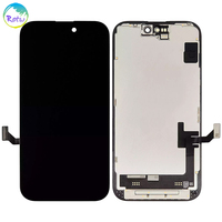 Rakitan Layar OLED LCD Asli Dengan Sensor Proximity Flex Sudah Terpasang untuk iPhone 15