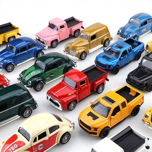 Camionnette miniature en plastique ABS avec portes ouvrantes et télécommande, fonction de recul, pour garçons - Product Image 4