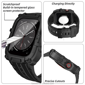 <span class=keywords><strong>Correa</strong></span> de Reloj Deportiva de <span class=keywords><strong>Camuflaje</strong></span> con Funda Protectora Completa de TPU para <span class=keywords><strong>Apple</strong></span> <span class=keywords><strong>Watch</strong></span> de 42mm 44mm 45mm para iWatch Series 3 4 5 6 7 8 - Product Image 5