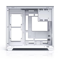 Cajas de PC ZeroMaster Full Tower, Vidrio Templado, Refrigeración Líquida 360, RGB, Computadora para Juegos, Transparente, MicroATX, 6 Ventiladores