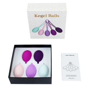 Y.Love Schlussverkauf Großhandel Silikon weiche Vagina-Stimulation 5 Kegel-<span class=keywords><strong>Ball</strong></span>-Kits Erwachsene Ben Wa-Bälle für Damen - Product Image 6