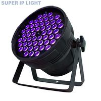 Luz LED Par RGBW 4 en 1 de 54x3W DMX512 para Escenarios, DJ, Bodas, Fiestas, Clubes y Eventos