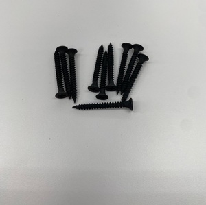 Homn Reen High Quality C1022 Steel Material Black <b>Phosphate</b> Finish Bugle Head Drywall Screw 38mm Length M4.2 Thread Size - Product Image 4