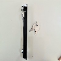 Manija de Ventana Corredera de Aleación de Aluminio, Cerradura de Ventana Domal con Llaves, Manija de Ventana Corredera de Aluminio