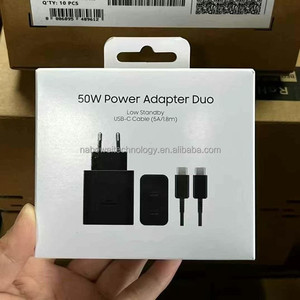 <span class=keywords><strong>Cargador</strong></span> <span class=keywords><strong>Original</strong></span> EP-T5020 de 50W PD USB C, Adaptador de Corriente Trio <span class=keywords><strong>Original</strong></span> de 2 Puertos con Carga Súper Rápida <span class=keywords><strong>para</strong></span> <span class=keywords><strong>Samsung</strong></span> S21 <span class=keywords><strong>S22</strong></span> S23 S24 S25 - Product Image 4