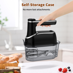 Mixer da <span class=keywords><strong>Cucina</strong></span> a 12 Velocità con <span class=keywords><strong>Design</strong></span> a Doppio Frusta per Preparare Torte e Creme, <span class=keywords><strong>Miscelatore</strong></span> Manuale Compatto - Product Image 6