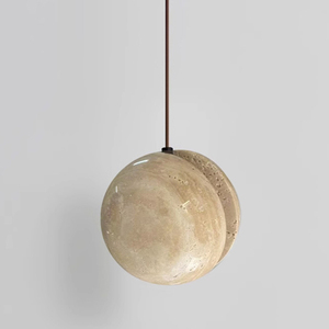 Lustre suspendu LED de conception nouvelle, fabriqué sur mesure, en fer et en verre, style moderne, décoration intérieure, hôtel, crème - Product Image 5
